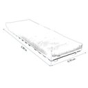 Ver imagem 5 de Sofa Cama Solteiro Futon Dobrável Azul Royal Acquablock