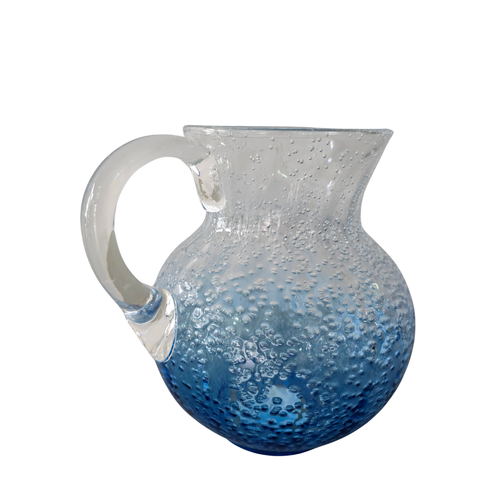 Jarra em Acrílico Detalhes Bolhas Azul Degrade Azul Degrade - 2.3lts