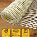 Ver imagem 4 de 6 Jogo Americano Pvc Creme Antiderrapante 29 X 44cm Id Decor