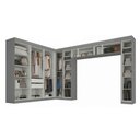Ver imagem 2 de Guarda-roupa Modulado Cecília 15 Portas 2 Gavetas com Espelho Onix - Pnr Móveis