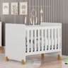 Berço Mini Cama Melody Branco - 2