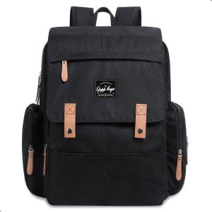 Mochila Maternidade Multifuncional Termica Poliester Luxo Preta