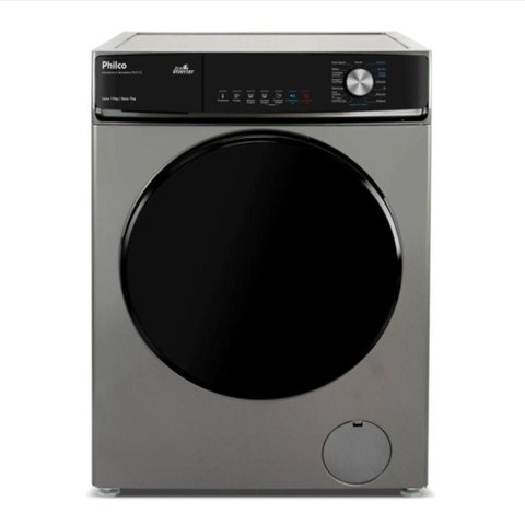 Lava e Seca Philco 16 Programas Eco Inverter 11kg Titânio Pls11c 110v