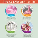 Ver imagem 3 de Elite Gourmet Mr. Freeze Eim-550bl Máquina de Sorvete 1,4l Azul