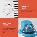 Ver imagem 4 de Elite Gourmet Mr. Freeze Eim-550bl Máquina de Sorvete 1,4l Azul