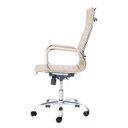 Ver imagem 2 de Cadeira Presidente Charles Eames Esteirinha Couro Pu 11P:Nude/1