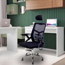 Ver mais imagens de Kit 4 Cadeiras Escritório Executiva Diretor Relax Ergonômica com Apoio de Cabeça