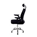 Ver imagem 4 de Kit 4 Cadeiras Escritório Executiva Diretor Relax Ergonômica com Apoio de Cabeça