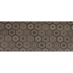 Passadeira Flex 60cm X 180cm Hexa Cinza Kapazi - 1