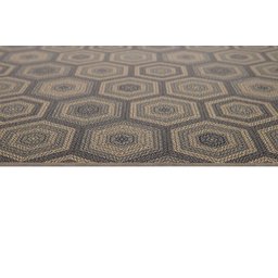 Passadeira Flex 60cm X 180cm Hexa Cinza Kapazi - 2