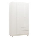 Ver imagem 2 de Quarto de Bebê Louise 4 Portas com Berço Doce Sonho 100 Branco Brilho - Ajl
