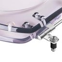 Ver imagem 3 de Tampa de Vaso Poliéster Decorada Borboleta Fit Transparente para Louça Celite