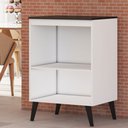Ver imagem 5 de Armário de Cozinha para Cooktop Jade 60 Cm 1 Porta Basculante Branco - Panorama Móveis