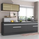 Ver imagem 1 de Armário De Cozinha Compacta Mp2112.898 Preto/branco