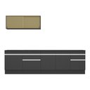 Ver imagem 2 de Armário De Cozinha Compacta Mp2112.898 Preto/branco