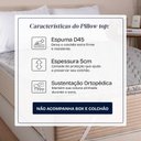 Ver imagem 2 de Pillow Top Queen Espuma D45 Firme 158x198x5cm - Bf Colchões