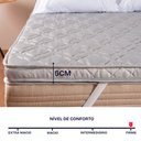 Ver imagem 4 de Pillow Top Queen Espuma D45 Firme 158x198x5cm - Bf Colchões