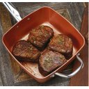 Ver imagem 4 de Kit Profissional Panela Caçarola Frigideira Titânio / Cerâmica Antiaderente Completa