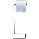Ver imagem 4 de Porta Papel Higiênico Suporte Papel de Chão Preto Fosco Yiwu