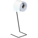 Ver imagem 2 de Porta Papel Higiênico Suporte Papel de Chão Preto Fosco Yiwu