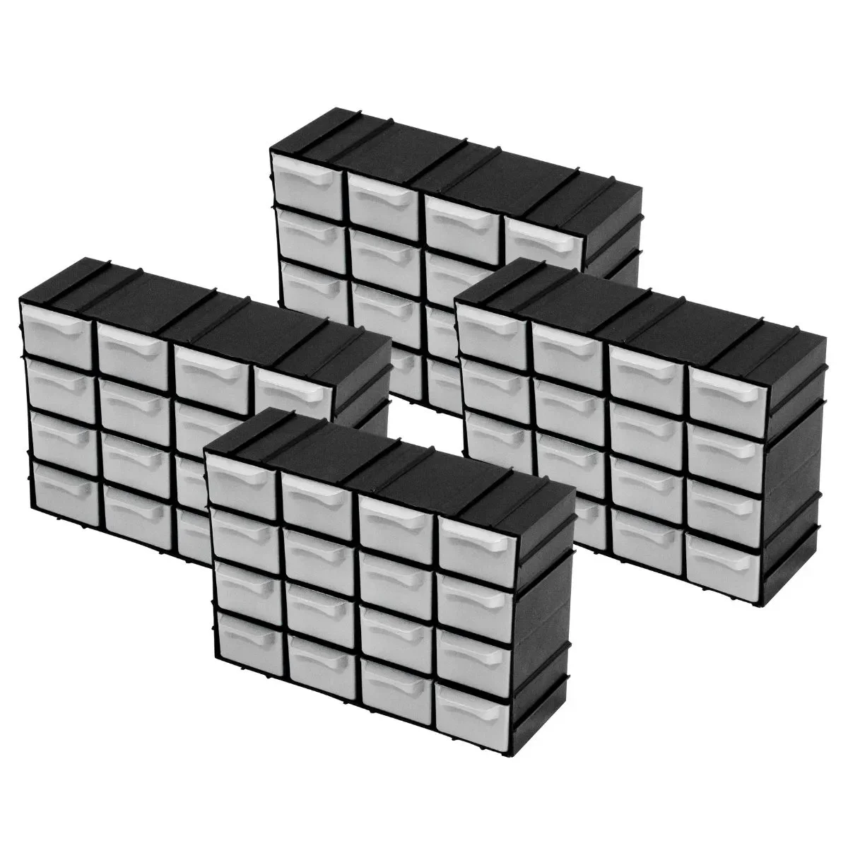 Ver imagem 1 de Kit Organizador 64 Gavetas para Ferramentas Arqplast