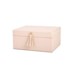 Caixa em Mdf e Pu Urano Creme P Mart - 1