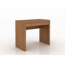 Ver imagem 1 de Mesa Para Home Office Com Gaveta Me4107 Amendoa Tecno Mobili