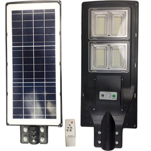 Luminária Solar LED 240W Poste Controle e Sensor Paredes Barras Ruas Iluminaçao Jardins