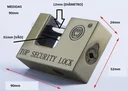Ver mais imagens de Cadeado para Corrente moto de Alta Segurança 90mm gmd