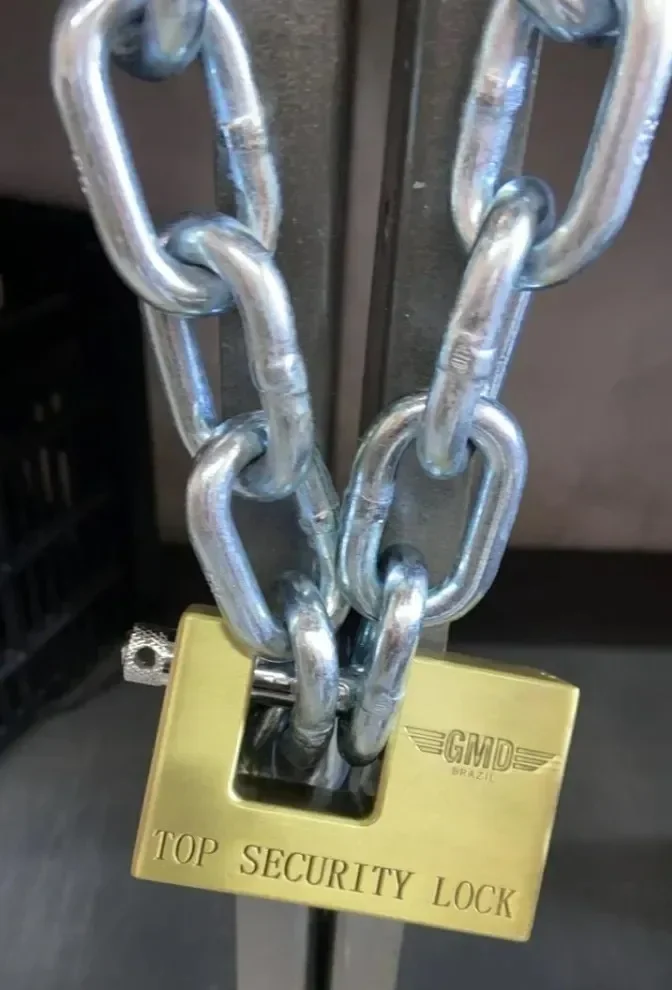 Ver imagem 4 de Cadeado para Corrente moto de Alta Segurança 90mm gmd