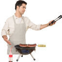 Ver imagem 4 de Espetos para churrasco 59 cm com Cabo de Madeira 06 unidades