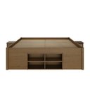 Ver imagem 5 de Cama Queen Multifuncional Madeira Maciça 6 Gavetas Charme Inter Frejó