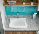 Ver imagem 1 de Tanque Branco 28 Lts m c/Mesa 53,5x48,5x30,0 cm - Celite