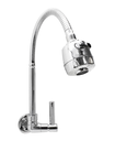 Ver imagem 5 de Torneira Cozinha Parede Gourmet Ducha Cromado C-72:Prateado