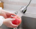 Ver imagem 2 de Torneira Cozinha Parede Gourmet Ducha Cromado C-72:Prateado