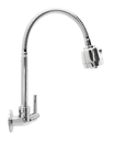 Ver imagem 6 de Torneira Cozinha Parede Gourmet Ducha Cromado C-72:Prateado