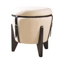 Ver imagem 2 de Kit 2 Puff Apoio Pés Multifuncional Mesa Baú Black Edition:chumbo