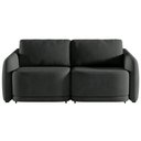 Ver imagem 5 de Sofá Cama Modulado Retrátil e Reclinável Decorativo Varsóvia 236cm Veludo Cinza Chumbo G33 - Gran Be