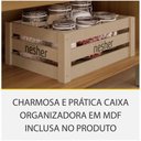 Ver imagem 3 de Cozinha 3 Peças Torre Quente 100 Mdf Nesher Freijó