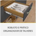Ver imagem 5 de Cozinha 3 Peças Torre Quente 100 Mdf Nesher Freijó
