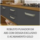 Ver imagem 4 de Cozinha 3 Peças Torre Quente 100 Mdf Nesher Freijó