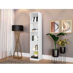 Estante Vertical Multiuso de 5 Nichos em Mdf