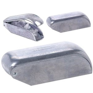 Kit 3 Raspadores de Gelo Manual Alumínio para Raspadinha Sorvete Drink Verão