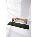 Ver imagem 1 de Tapete Passadeira Minimalista 1,75m Verde Musgo