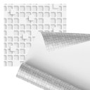 Ver imagem 1 de Papel de Parede Adesivo Quadrado Abstrato Minimalista 2,80m