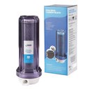 Ver imagem 4 de Filtro Agua Pou Carvão Ativado Bbi 230 Tr + Refil + Suporte Cor Transparente Voltagem Não Se
