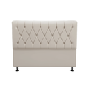 Ver imagem 2 de Cabeceira de Cama Box King 195 cm Mallu - Veludo Bege Claro