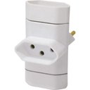 Ver imagem 1 de Plug 2P Smart 10A - Adaptador 3 Saidas Branco - Interneed