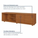 Ver imagem 3 de Rack para TV até 75 Polegadas 100% MDF 180cm Delux