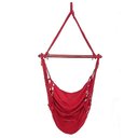 Ver imagem 1 de Cadeira Rede Balanço de Teto Suspensa Várias Cores:Vermelho